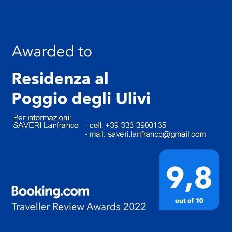 Residenza Al Poggio Degli Ulivi Villa Montepulciano Ngoại thất bức ảnh