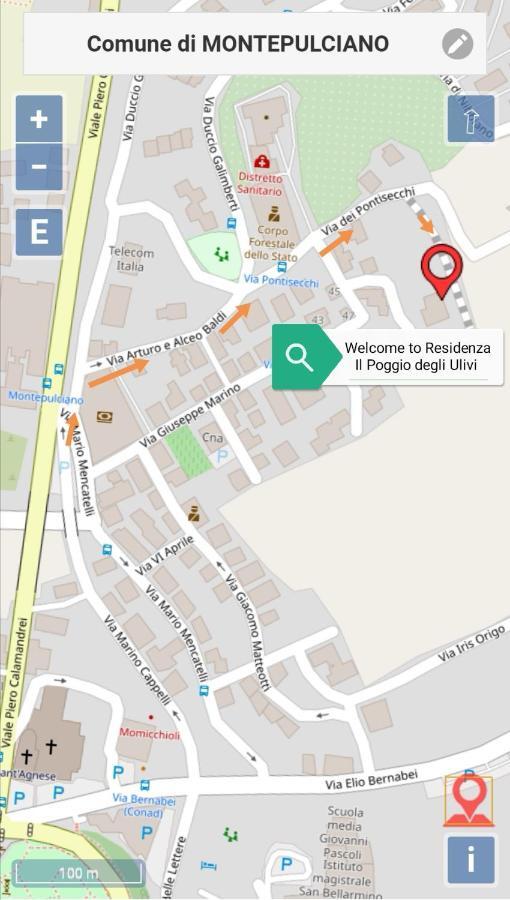 Residenza Al Poggio Degli Ulivi Villa Montepulciano Ngoại thất bức ảnh